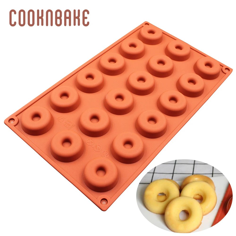 COOKNBAKE силиконовая форма в виде пончика мини пончик для шоколада печенья