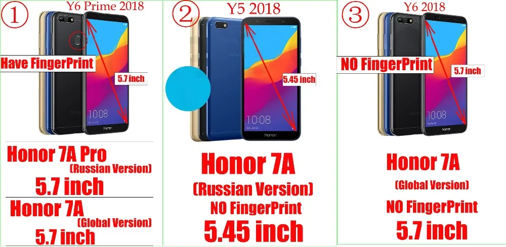 Чехол для Honor 7A из мягкой искусственной кожи, чехол-книжка с отделением для карт, кожаный чехол-книжка для Huawei Honor 7A DUA-L22 RU, чехол для Huawei Y5, 5,45 дюйма