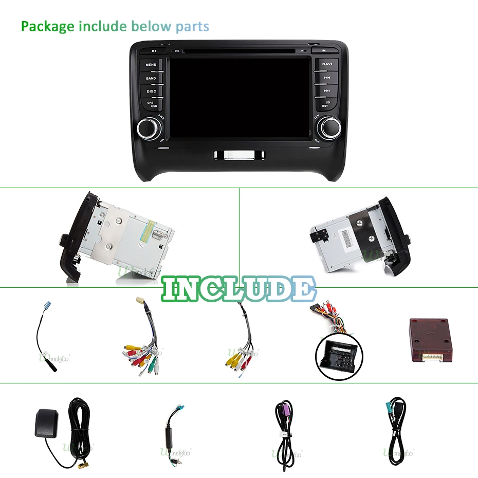 DSP ips 4G 64G Android 9,0 2 DIN автомобильный DVD gps для Audi TT MK2 8J 2006 2007 2008 2009 2010 2011 2012 мультимедийный плеер радио