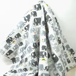 Хлопок Слон Pattern пеленать новорожденного Детские Мягкие Одеяло Parisarc обертывания Полотенца коврик детское постельное белье аксессуары 80X60