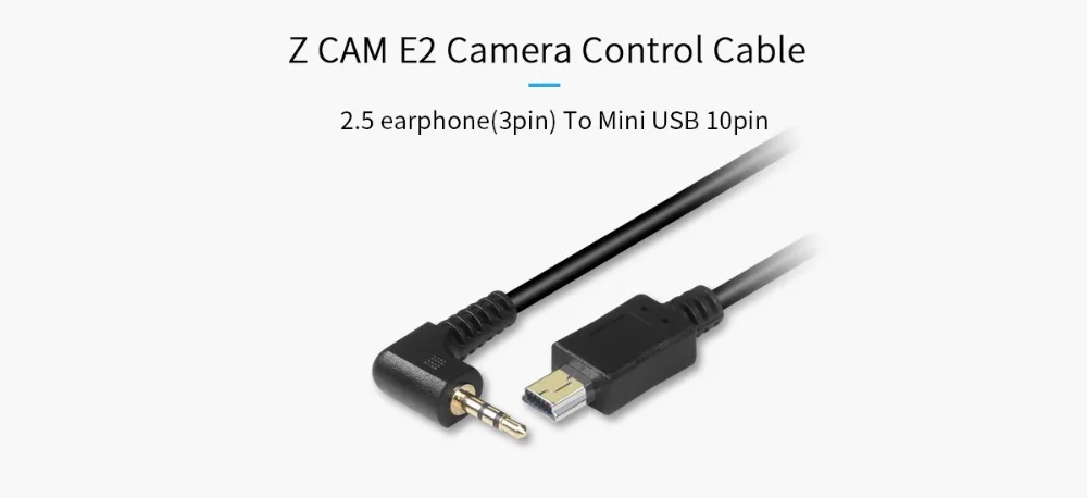 Кабель управления камеры PortKeys монитор для sony canon Z cam E2 BMPCC