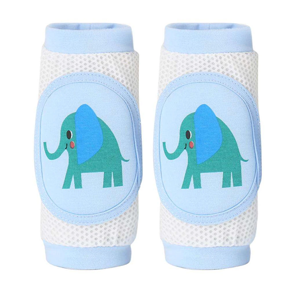 Cartoon Baby Knee Pads Anti Slip Mesh Cushion Crawling Protector Cotton Kids Kneecaps Children For Grils Boys Leg Warmers 0-3Y