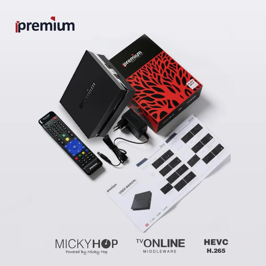 

Ipremium i7 IPTV Box DVB-S2 Satetllite Decoder Receptor HD TV Receiver Set Top Box HD Wifi Media Player
