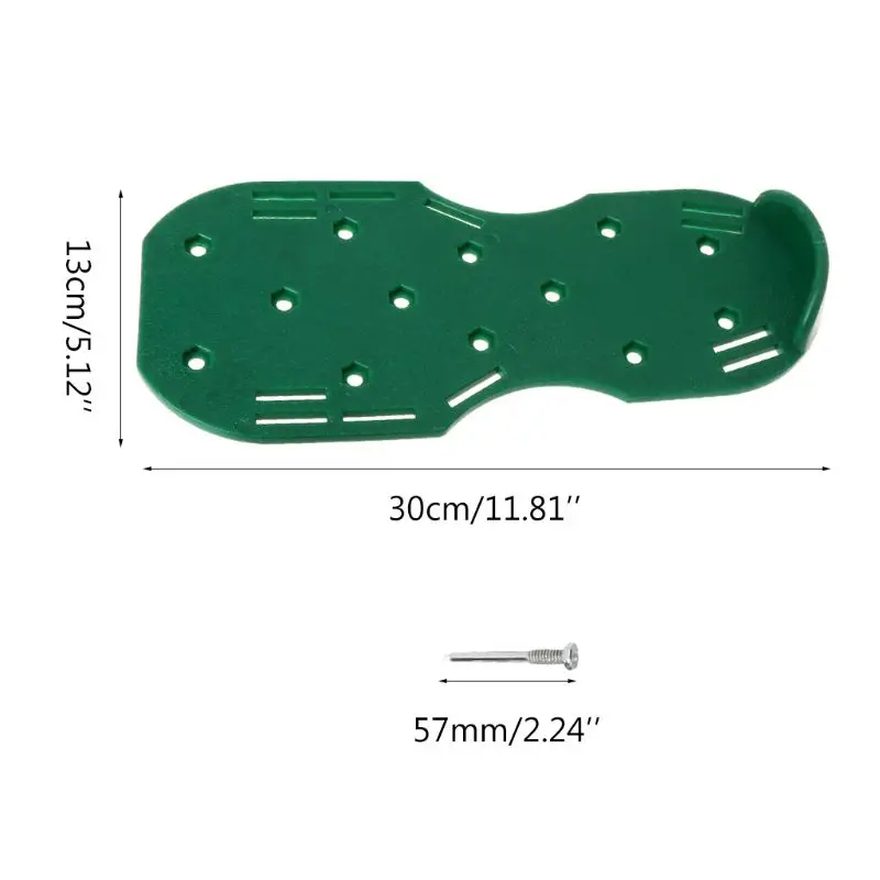 Пара газон зеленый аэратор обувь сандалии трава шипы ногтей культиватор Двор садовый инструмент