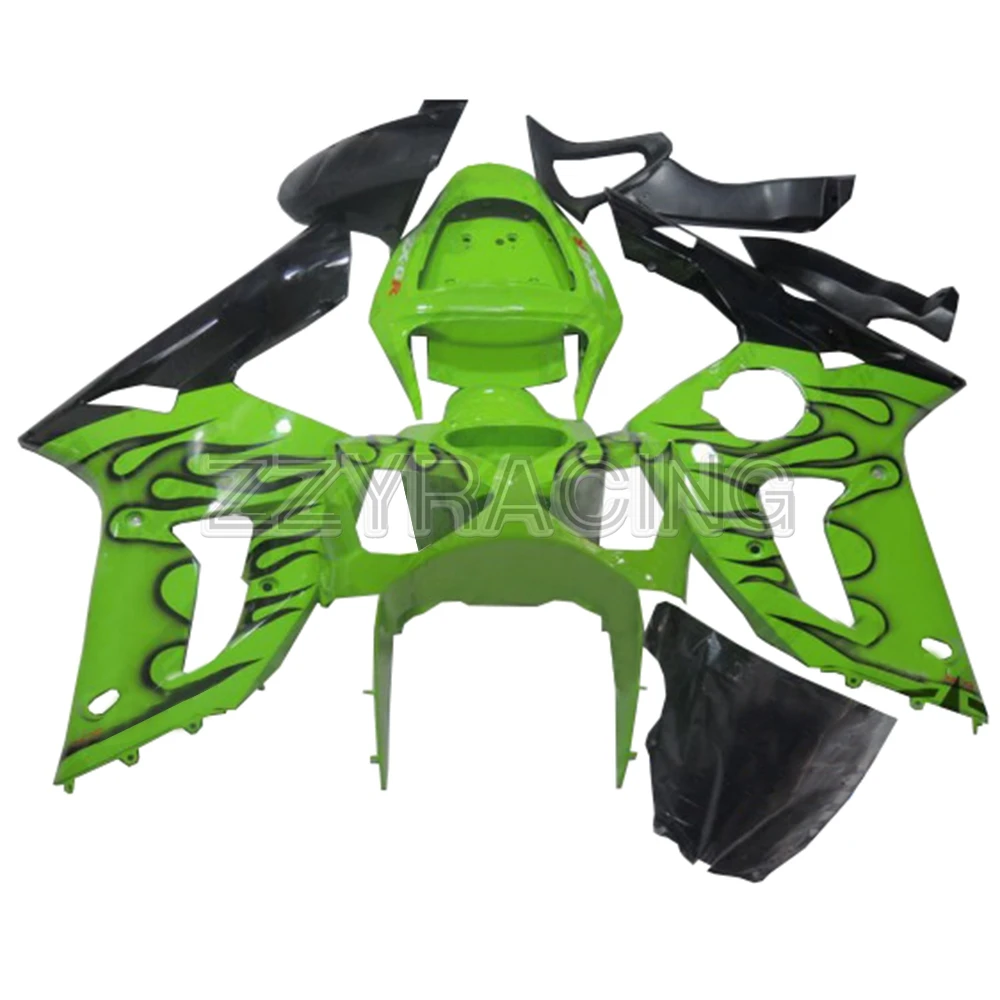 Комплекты обтекателей для Kawasaki ZX6R 2003 2004 лет Φ 03 04 полный комплект кузова