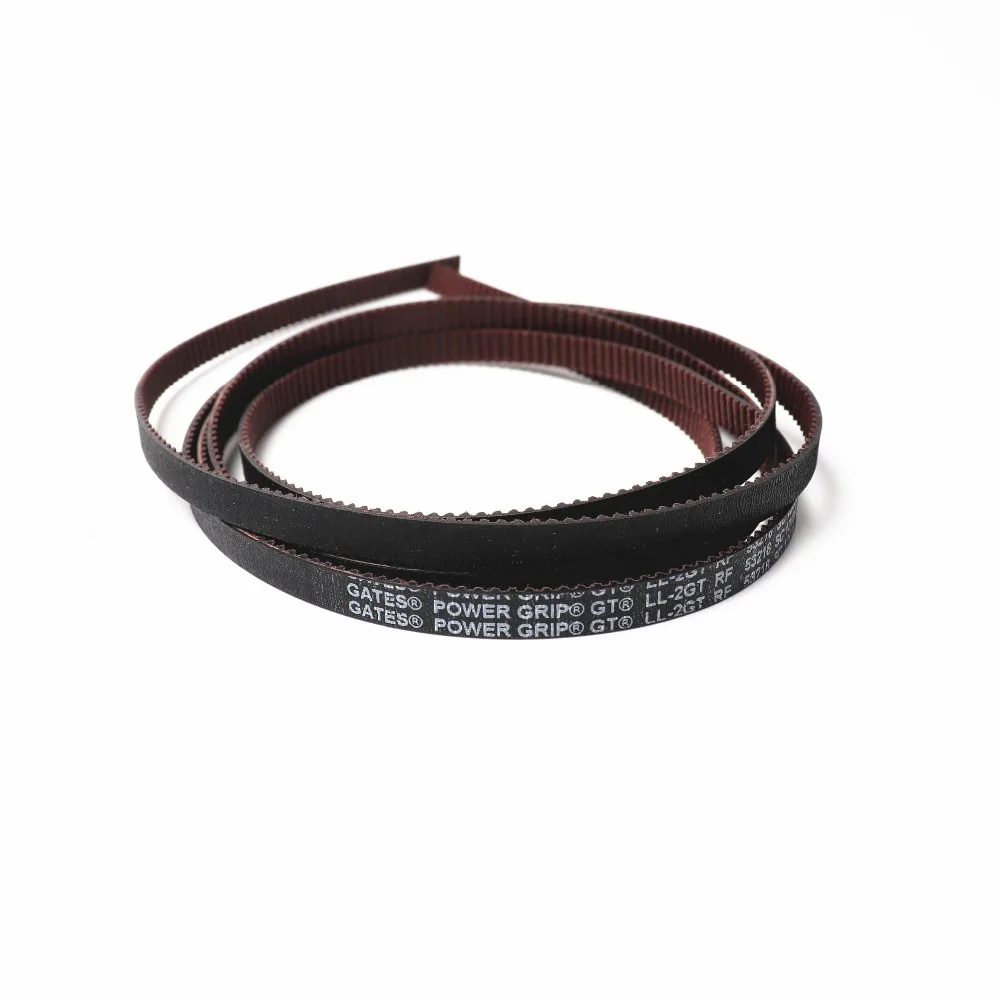 

GATES-LL-2GT 3D printer gear synchronous belt for Prusa i3 MK2/MK3 3d printer X/Y axises belt kit GT2 6MM