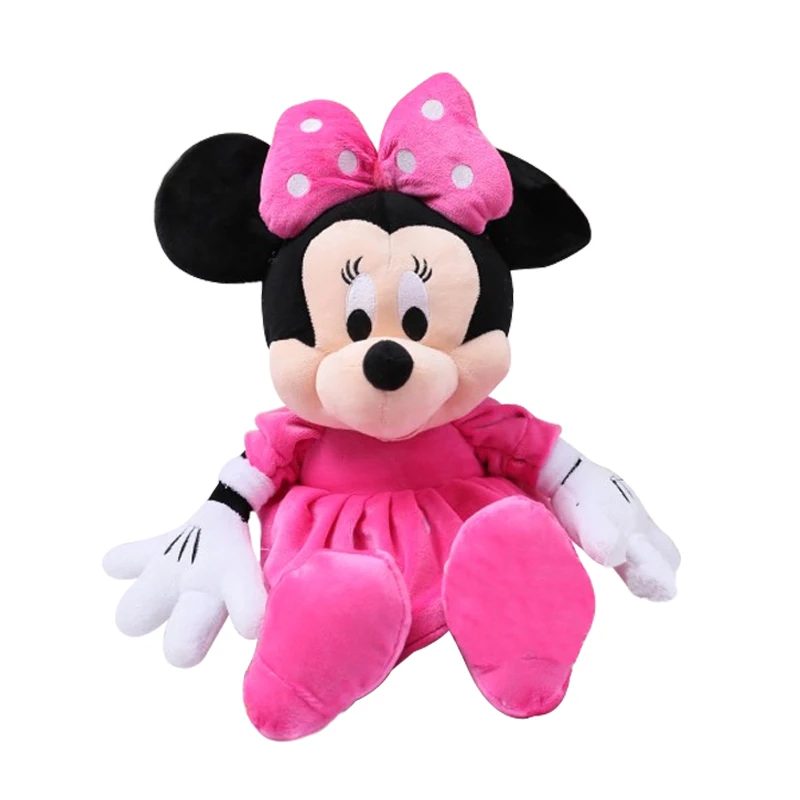 30cm 5 Styles Cute Mickey Mouse Minnie Plush Toys Goofy Dog Pluto Dog Kawaii Stuffed Toys Cartoon Kids Children birthday Gift