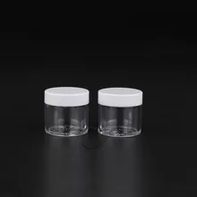 DIY Thiết Yếu 30 cái/lốc 30g Nhựa Trong Suốt Mỹ Phẩm Kem Jar, 30 ml/1 oz Đựng Mỹ Phẩm, lưu trữ Hộp Nồi Miễn Phí Vận Chuyển(China)