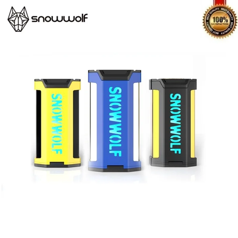 100% Оригинальные сигелеи Snowwolf VFeng 230 W мод Большой OLED дисплей со светодиодной