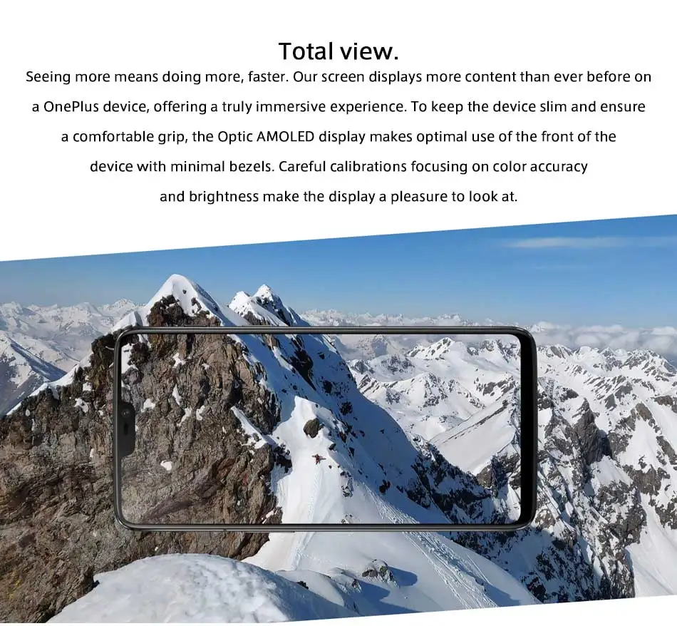 Мобильный телефон Oneplus 6 A6000 LTE, две sim-карты, 20 МП, 8 ГБ, 128 ГБ, Snapdragon845, OctaCore, 6,28 дюймов, 1080x2280 p, 19:9, полноэкранный NFC