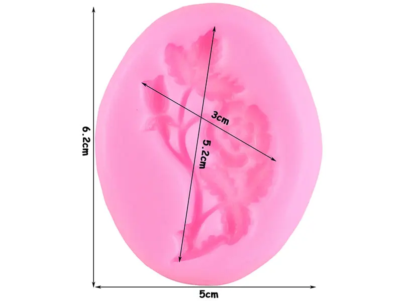 Роза цветок Broder силиконовые формы Sugarcraft украшения торта инструменты кекс Топпер помадка Шоколадные конфеты формы для выпечки торта
