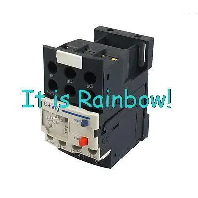 

Free Shipping AC 1.6-2.5A Range 3P Motor Thermal Overload Relay w LAD7B106 Terminal Block Base