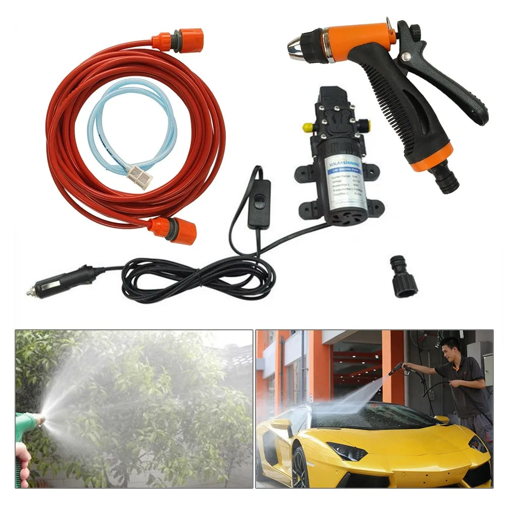 12V Car Wash Washing Machine Cleaning Electric Pump Pressure Washer Device Tool | Автомобили и мотоциклы