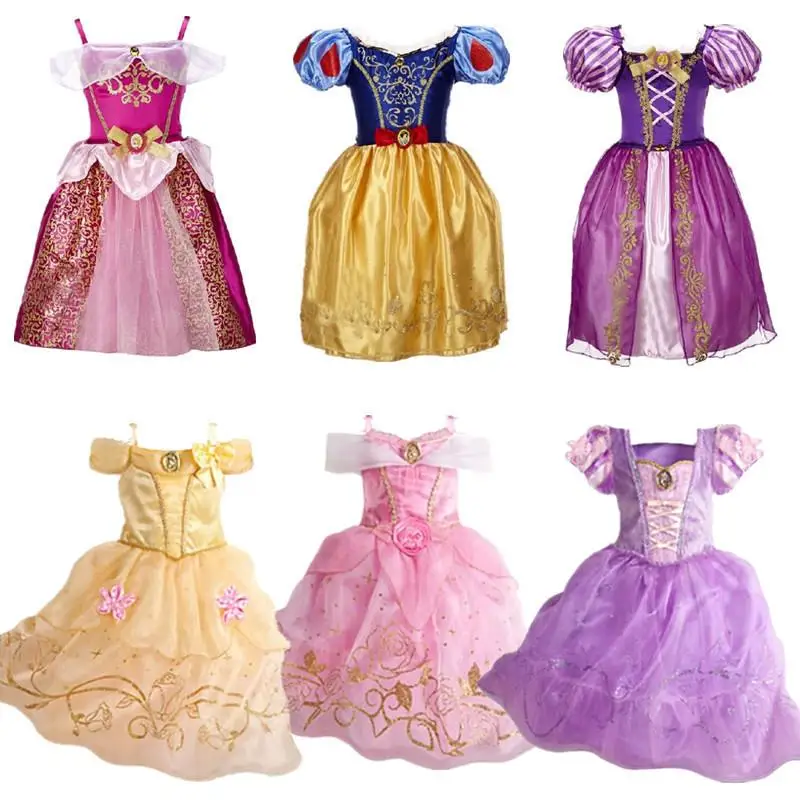 New Cinderella Sling Dress Beauty and the Beast Costume Fancy Halloween Costumes Carnival Birthday Party Ball Gown Girls Dresses New Cinderella Sling Dress Beauty and the Beast Costume Fancy Halloween Costumes Carnival Birthday Party Ball Gown Girls Dresses