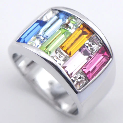 Женское кольцо из серебра 925 пробы с имитацией изумруда|925 sterling silver ring|sterling ringssilver