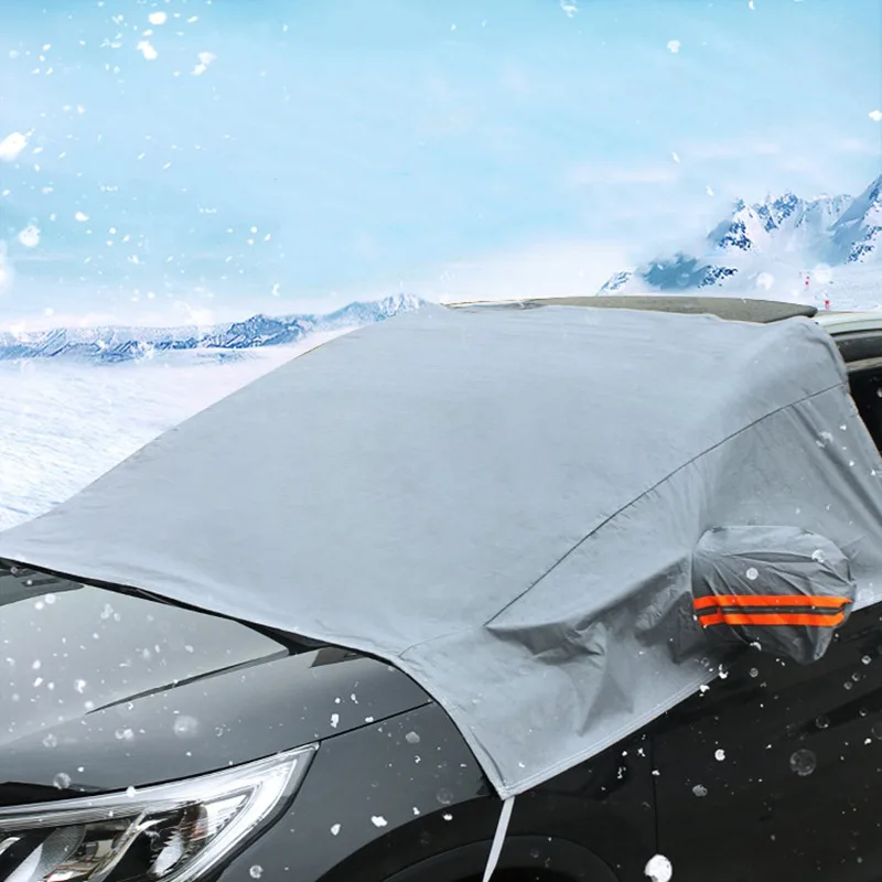 VicTsing Car Windshield Cover Auto Front Windscreen Protector Snow Ice Resistance Shield Sunshade Rain Dust Frost Guard Cover    (6)