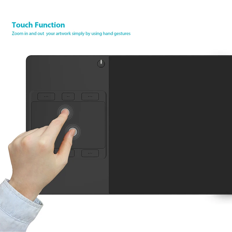 HUION INSPIROY G10T bolígrafo Digital inalámbrico tabletas dibujo gráfico tableta con 8192 niveles