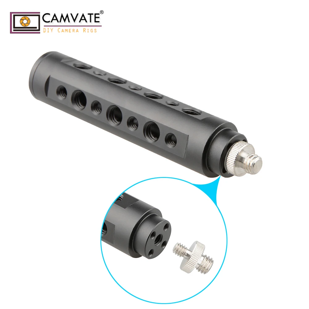 Рукоятка для камеры CAMVATE из алюминиевого сплава с резьбой 3/8 16 дюймов