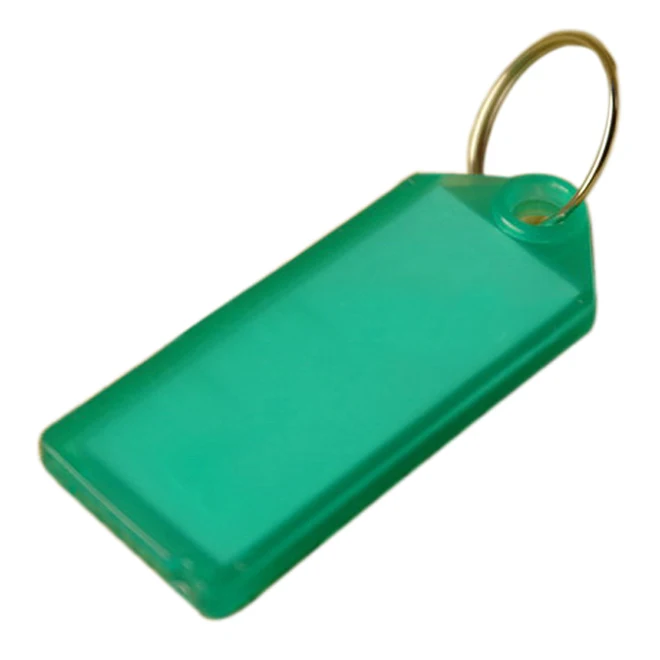 

Lovely Barber Colorful Plastic Name Tag Badge Clip Holder Key Chain 25 Pieces