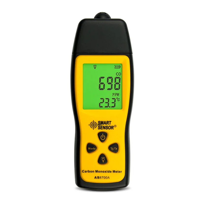 

New 1pcs Carbon Monoxide Meter CO Gas Leak Detector Gas Analyzer High Precision Detector Handheld Monitor Tester VC
