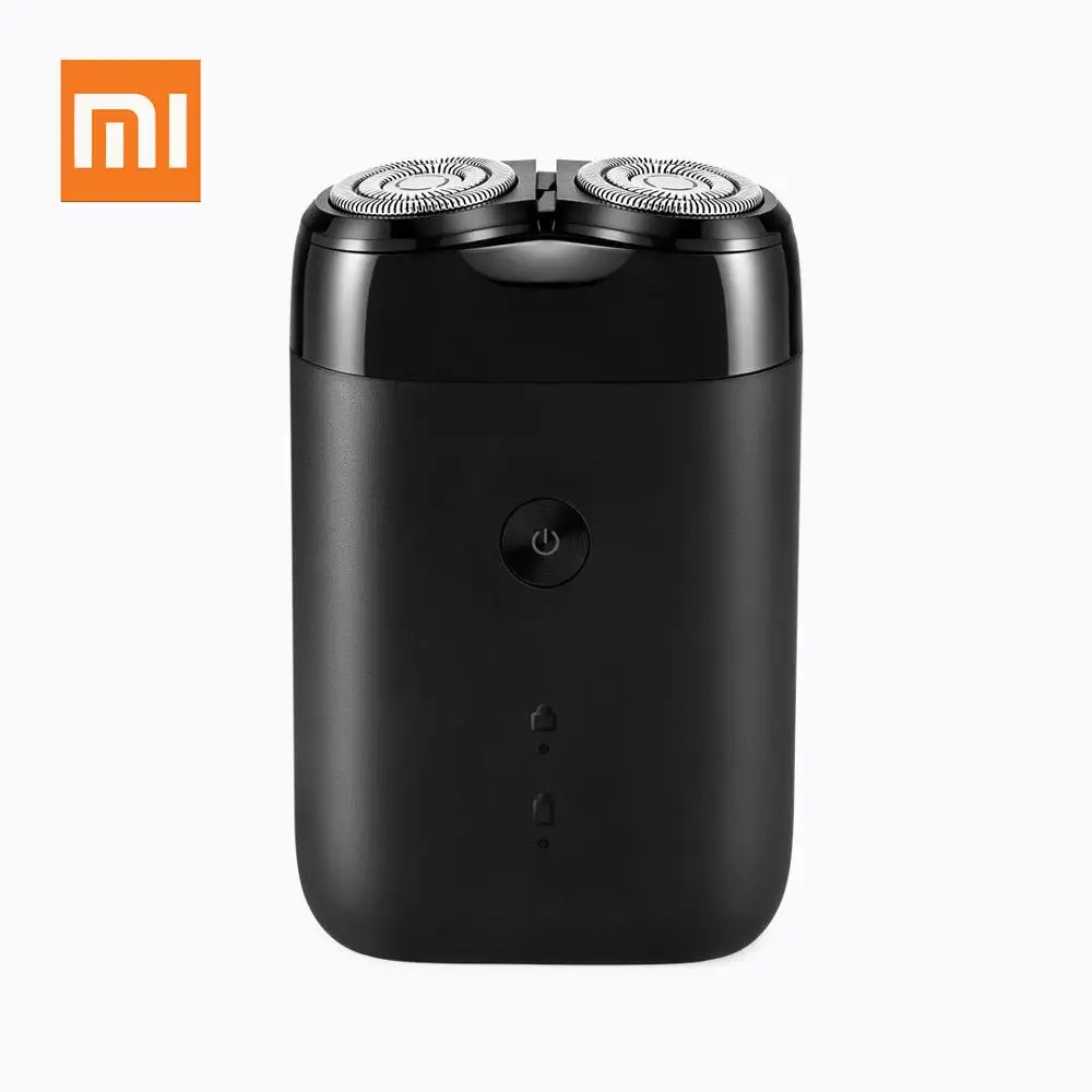 Продажа Портативные оригинальные Xiaomi Mijia двойные поплавковые лезвия для бритья электробритва type C IPX7 Водонепроницаемая SilentDry влажная электрическая...