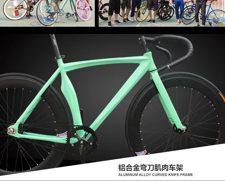 Clearance Original X-Front brand Scimitar muscle fixie Bicycle Fixed gear 52cm DIY Five cutter wheel speed road bike fixie bicicleta 12 Clearance Original X-Front brand Scimitar muscle fixie Bicycle Fixed gear 52cm DIY Five cutter wheel speed road bike fixie bicicleta 12
