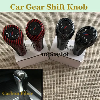

10pcs/lot With M/power for bmw E39 E90 E60 E36 F30 F10 F20 E38 E91 E53 5/6 Speed R 1 3 5 6 Car Gear Shift Knob Good Quality