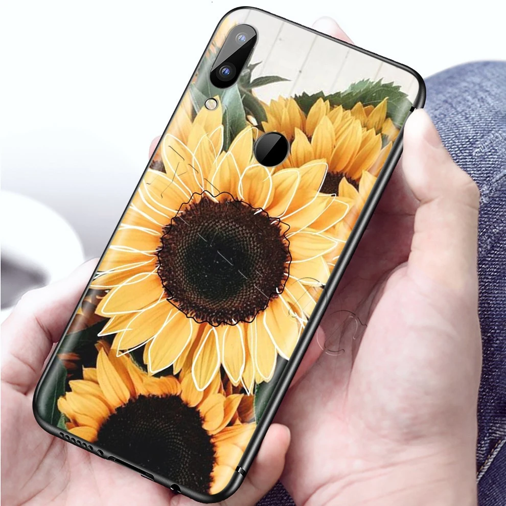 YIMAOC эстетика Подсолнух Новинка силиконовый чехол для Xiaomi Redmi Note 4 4x 4a 5 5a 6 8 Pro Prime