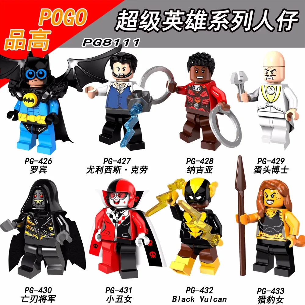 

Super Heroes El Dorado Spider Man Proxima Midnight Boomerang Killmonger legoings Building Blocks Action Brick For Children Toys