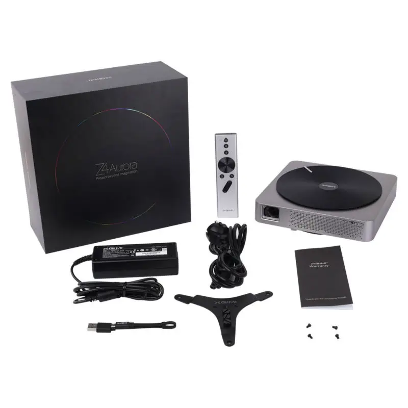 XIGIM Z4 Проектор СВЕТОДИОДНЫЙ DLP 4 К 3D Android Dual WIFI 2 HDMI 1080 P HD Проектор|dlp 4k projector|projector led