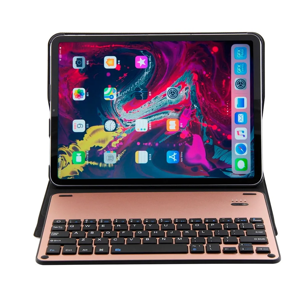 Беспроводная клавиатура с полиуретановым кожаным чехлом для iPad Pro 11 '񟭒 релиз