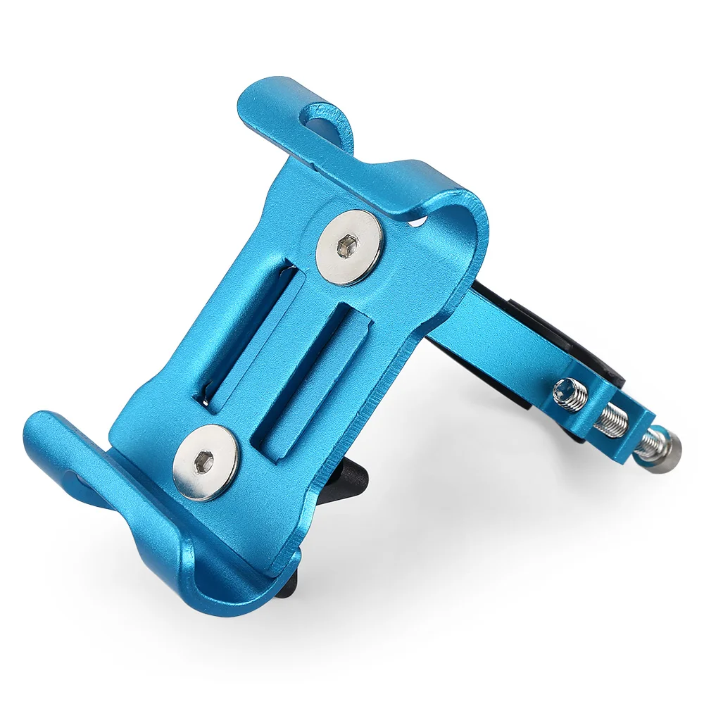 cheap Bicycle MTB Mountain Bike Phone Bracket Electric Motorcycle Adjustable Universal Aluminum Alloy Bicycle Handlebar Phone Holder