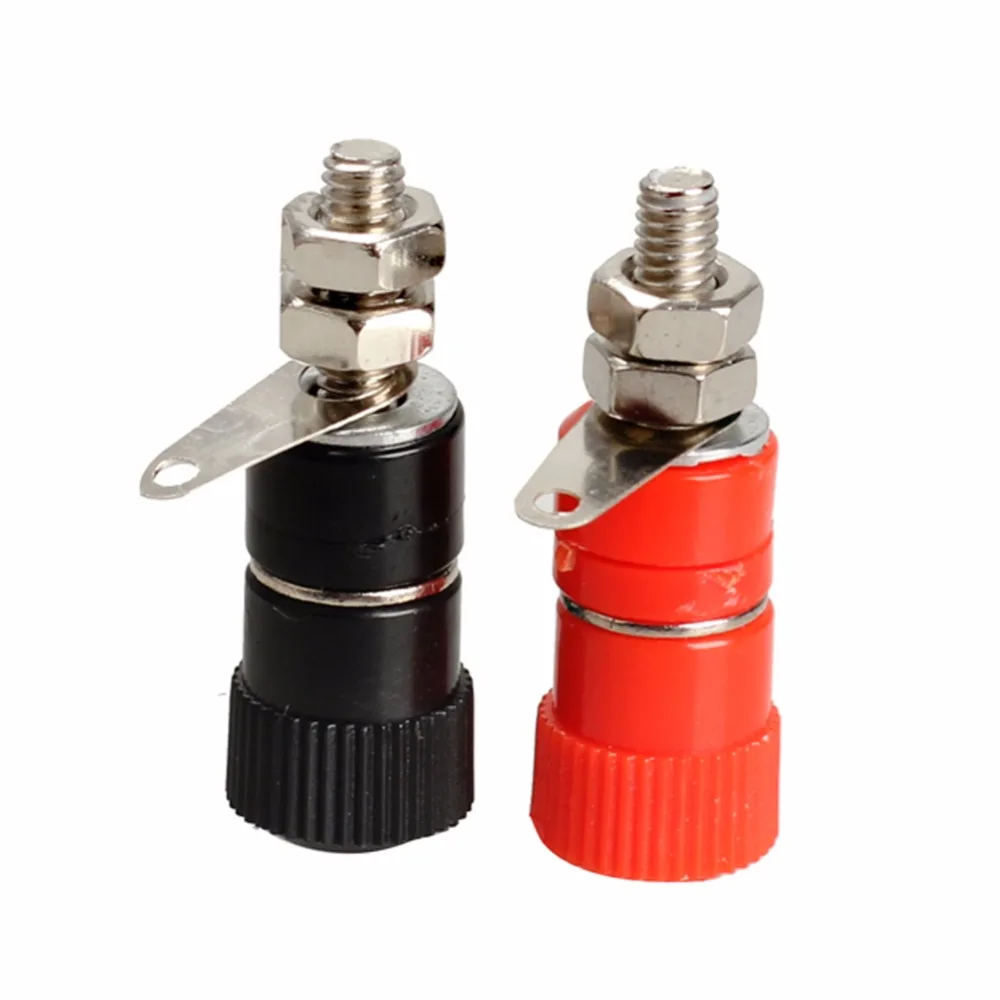 

High Quality banana Connector 5 pair Amplifier Terminal Connector Binding Post Banana Plug Jack Mount Interface Audio Terminal