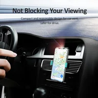 USAMS Car mobile phone Holder 360 Rotate Air Vent Holder Clips car phone holder support 4-6 inch smartphone holder bracket stand