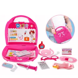 Детская для врача для Медсестры Медицинский оборудования набор для ролевых игр обучающие игрушки для детей девочек завтрак роль игровое