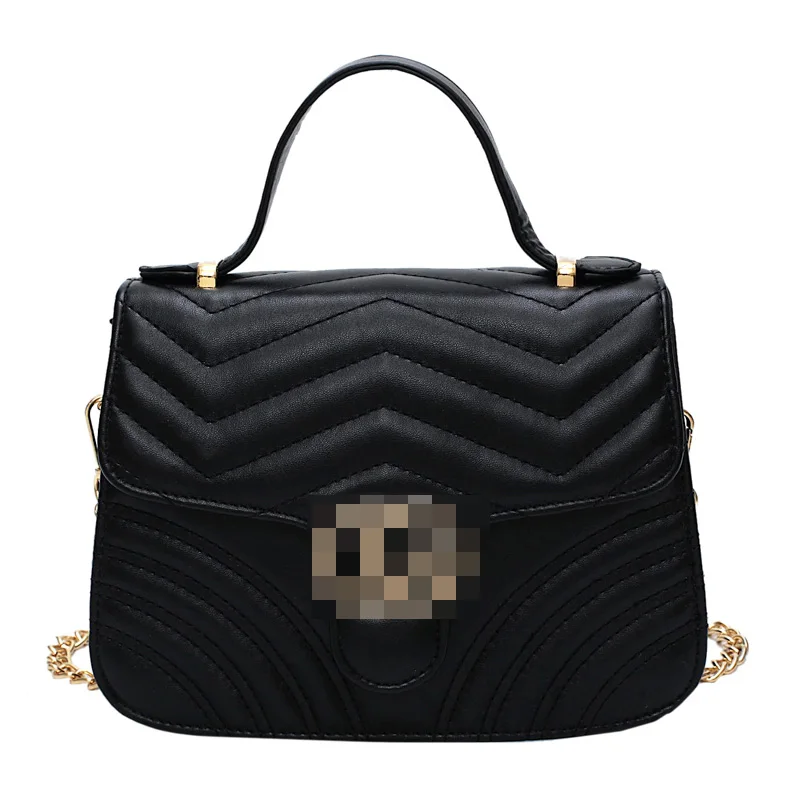 

2019 New Luxury Fashion Women's Handbag Chain Bag Sequined Casual Totes Thread Women Shoulder Bag Contact me send the real photo