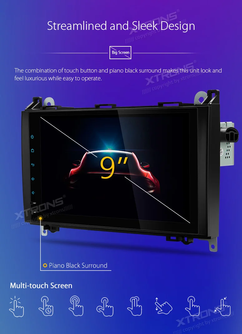 Excellent Radio Android 8.0 Octa Core Car DVD Player GPS for Mercedes Benz B-Class W245 A-Class W169 Viano Vito W639 Sprinter W906 5