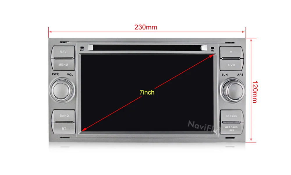 Cheap Android 8.1 Car dvd multimedia player radio audio For Ford Mondeo S-max Focus C-MAX Galaxy Fiesta Form Fusion Connect GPS Navi 9