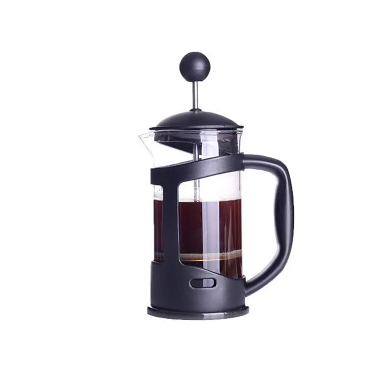  Pressure pot method french press coffee pot glass tea maker handmade coffee filter press pots 