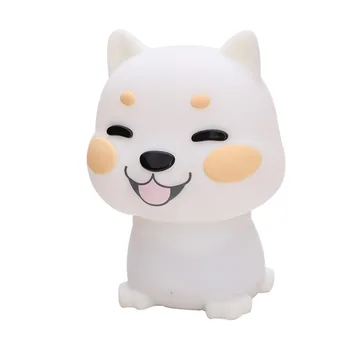 

Creative silicone night light USB charging children's bedroom bedside eye with sleeping lights fun pat