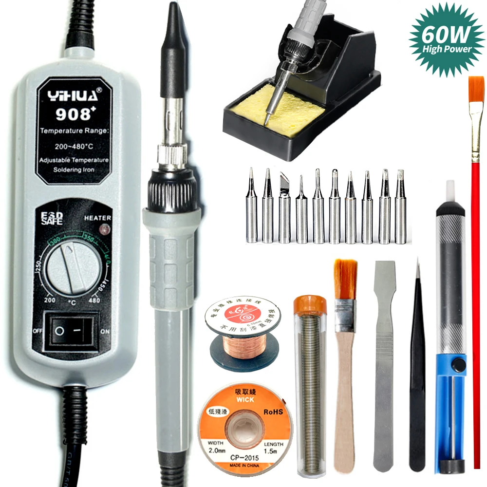YH Soldering iron Adjustable temperature electric iron High Power
