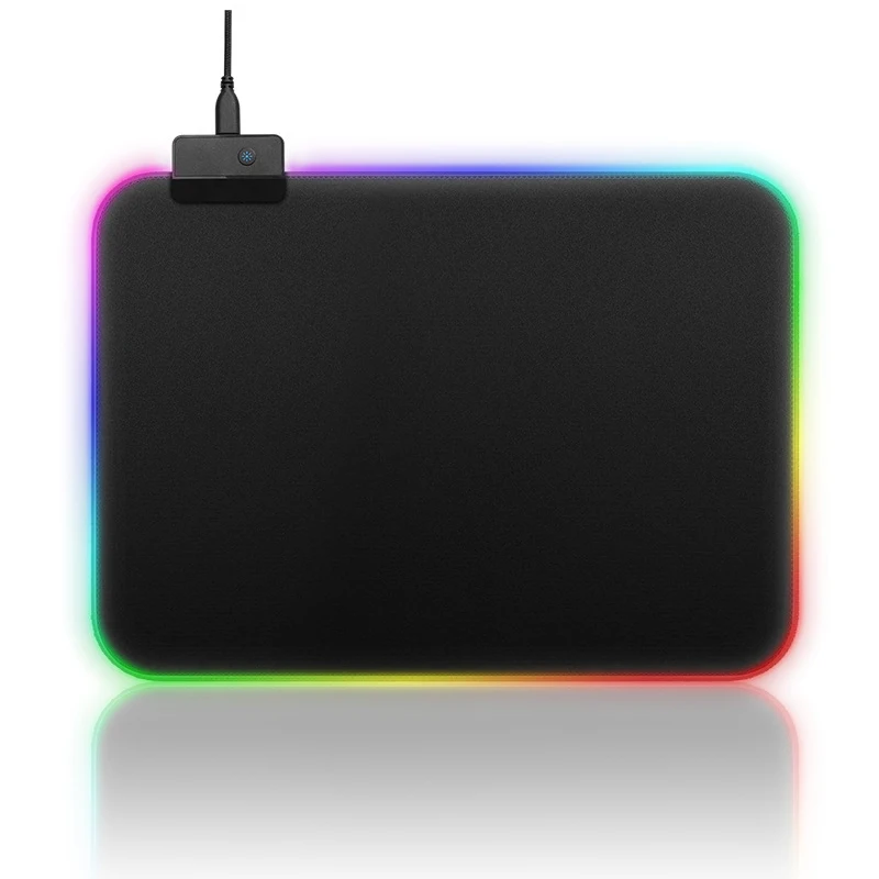 

New Arrival RGB Mouse Pad Gaming Mouse Pad USB Wired LED Mousepad Computer Colorful RGB Mouse Pad Gamer Mousepad Keyboard Pads