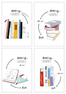 Coloffice 4 шт./партия мультфильм милые мягкие копировальные книги B5 тетрадь для студентов закрепленный блокнот дневник школьный Еженедельный планировщик офис - Цвет: 1