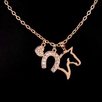 Unicorn Three Pendant Necklaces