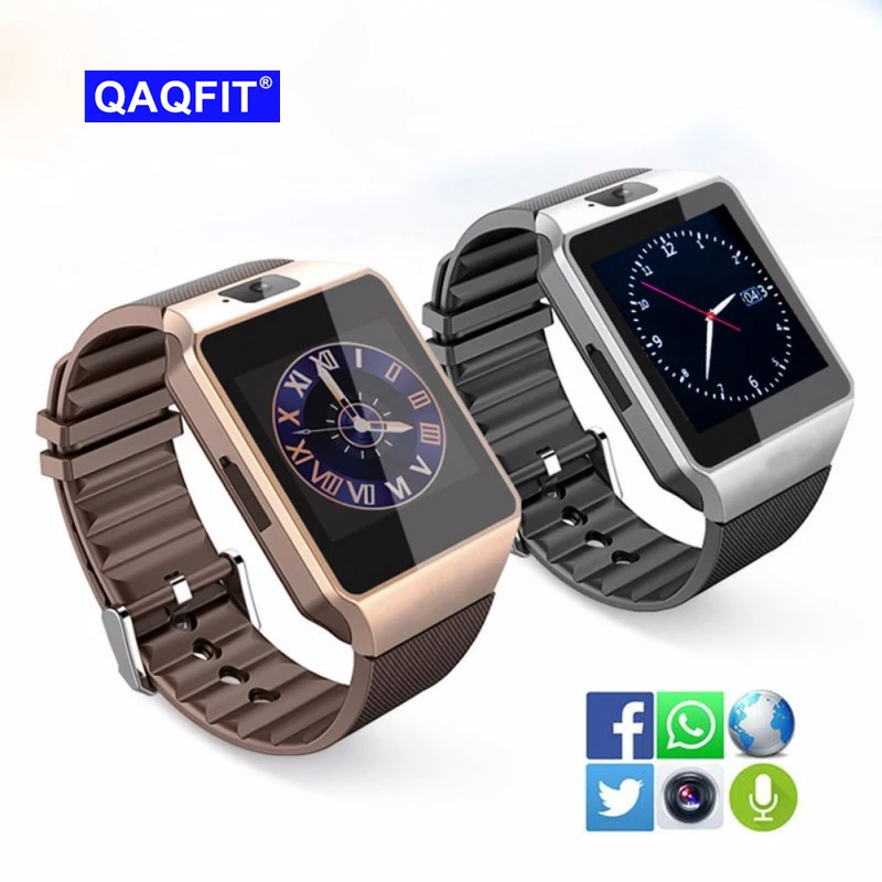 

QAQFIT Bluetooth DZ09 Smart Watch Relogio Android Smartwatch Phone Call SIM TF Camera for IOS iPhone Samsung HUAWEI VS Y1 Q18