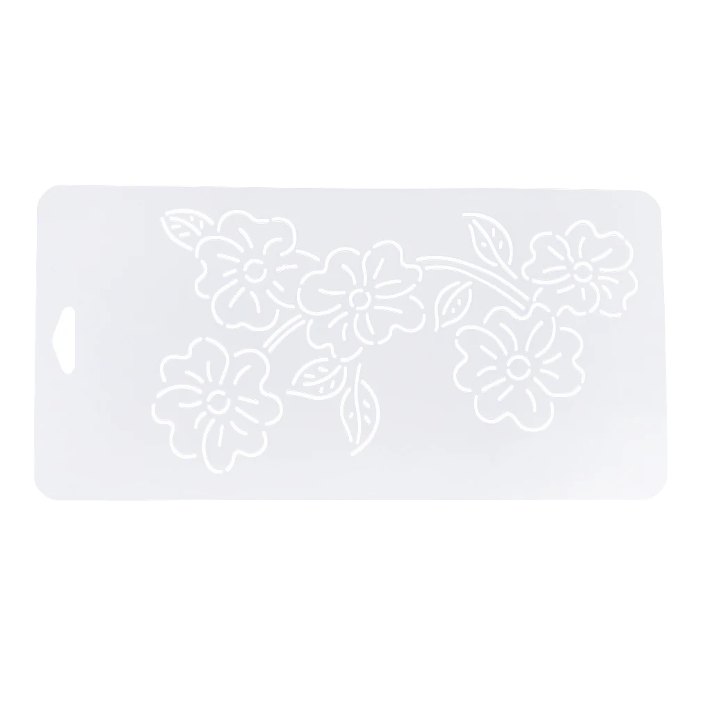 

1 Piece Semi-transparent Stencil Plastic Quilting Template Quilt Tool for Patchwork