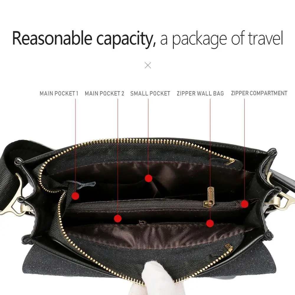  VICUNA POLO Famous Brand Leather Men Bag Casual Business Leather Bag Set Man Messenger Bag Vintage  - 2027459296
