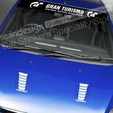 Gran Turismo YYY04 Calcomanía para parabrisas Etiqueta de PVC