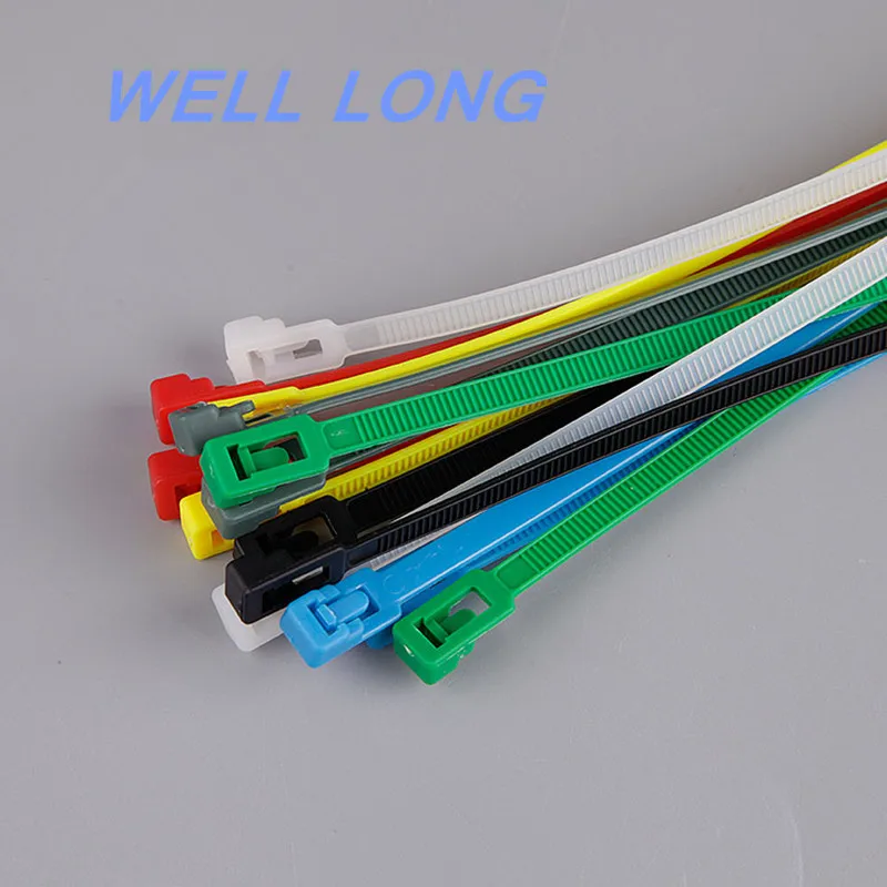 Abraçadeiras de Nylon de Cor Lote 500 Pçs - 5*200mm. 4 Cheap cable ties