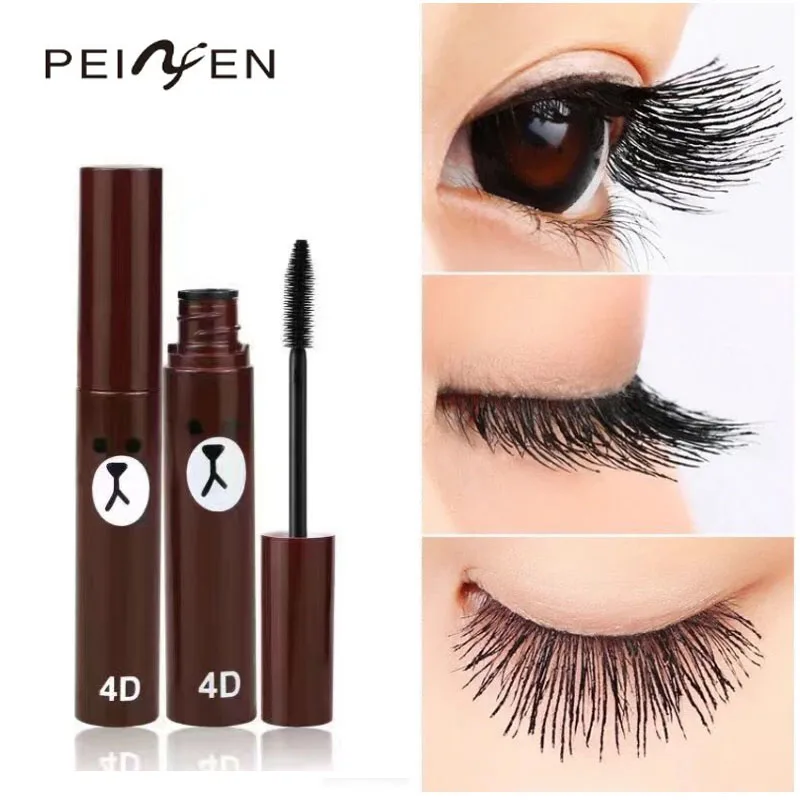 Fashion 4D Fiber Mascara Long Black Eyelash Extension Waterproof Eye Makeup Cute 1PCS |